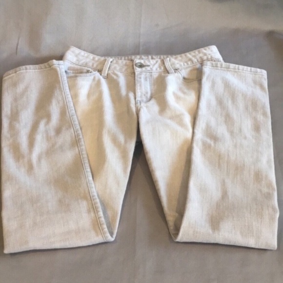 Banana Republic Bootcut Jeans, Light Gray, 26P - Picture 3 of 9